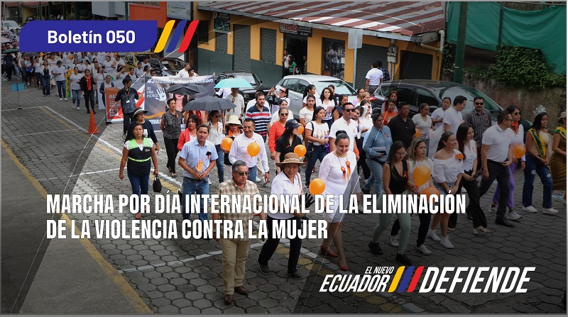 Marcha por el Día Internacional de la Eliminación de la Violencia contra la Mujer